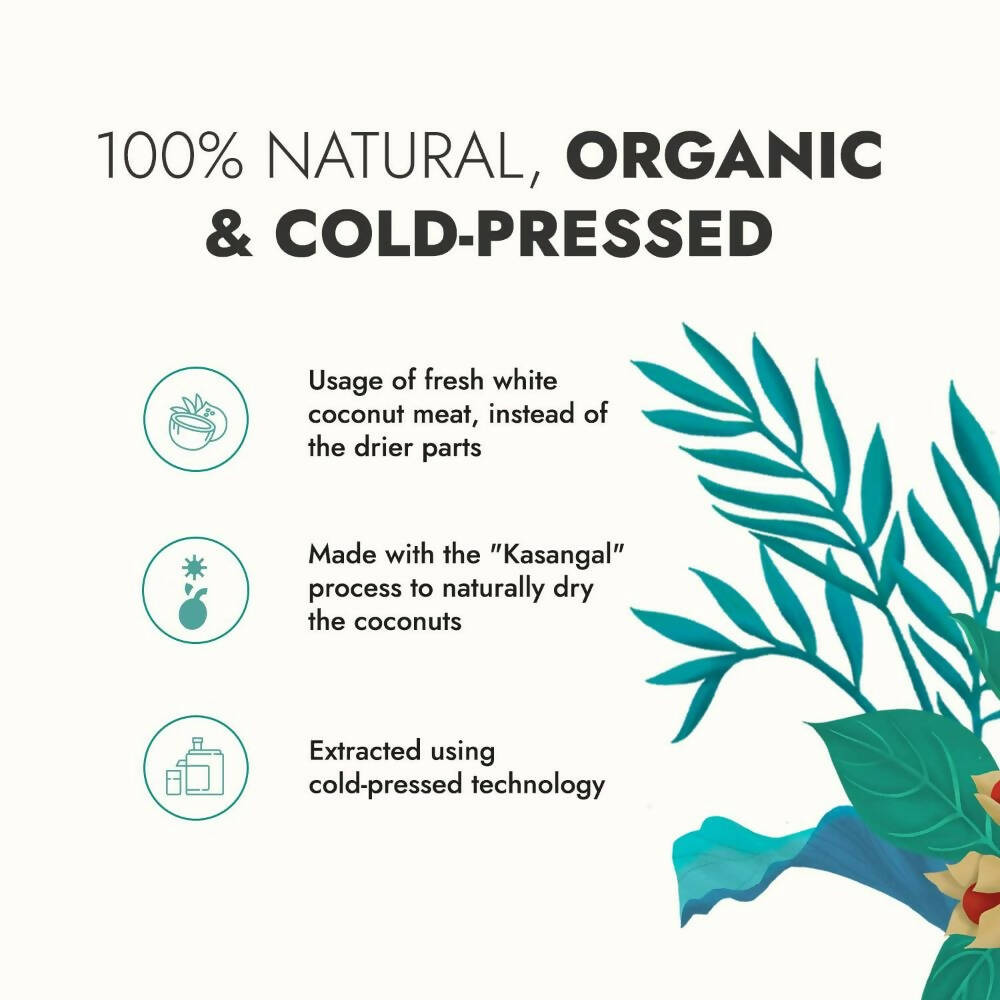 Kapiva Ayurveda Kerala Virgin Coconut Oil - Swadesiicart