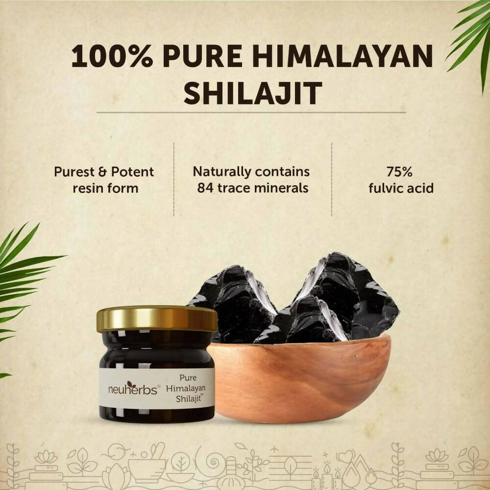 Neuherbs Pure Ayurvedic Himalayan Sj /Sj Resin - Swadesiicart