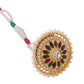 NVR Women's Trending Stylish Gold-Polished Maang Tikka | Swadesiicart