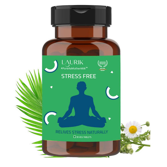 Laurik Stress Free Tablets Support | Swadesiicart