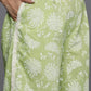 Ahalyaa Women's Traditional wear Co-ords - Green - Swadesiicart
