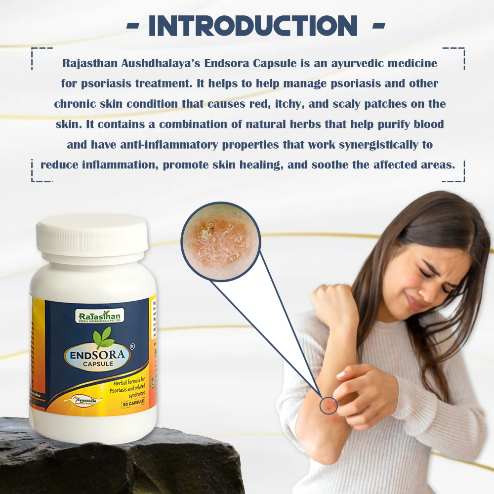 Rajasthan Herbals Endsora Capsules | Swadesiicart