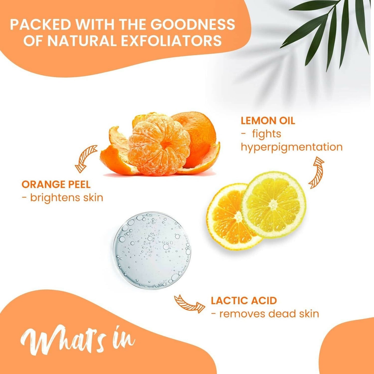 Nutriglow Advanced Organics Vitamin C Lightening Scrub - Swadesiicart