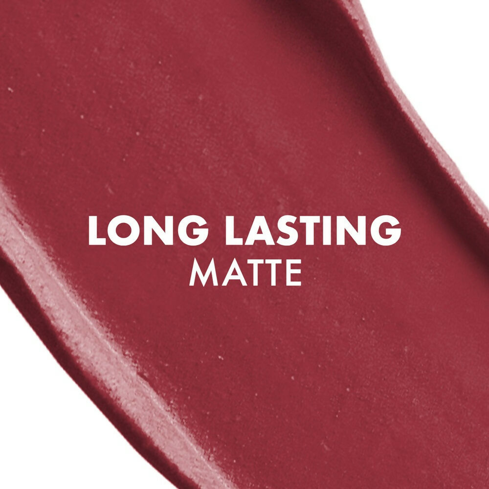 Lakme Cushion Matte Lipstick - Red Royale - Swadesiicart
