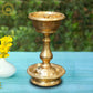 Brass Bowl Diya with Designed Stand - Swadesiicart