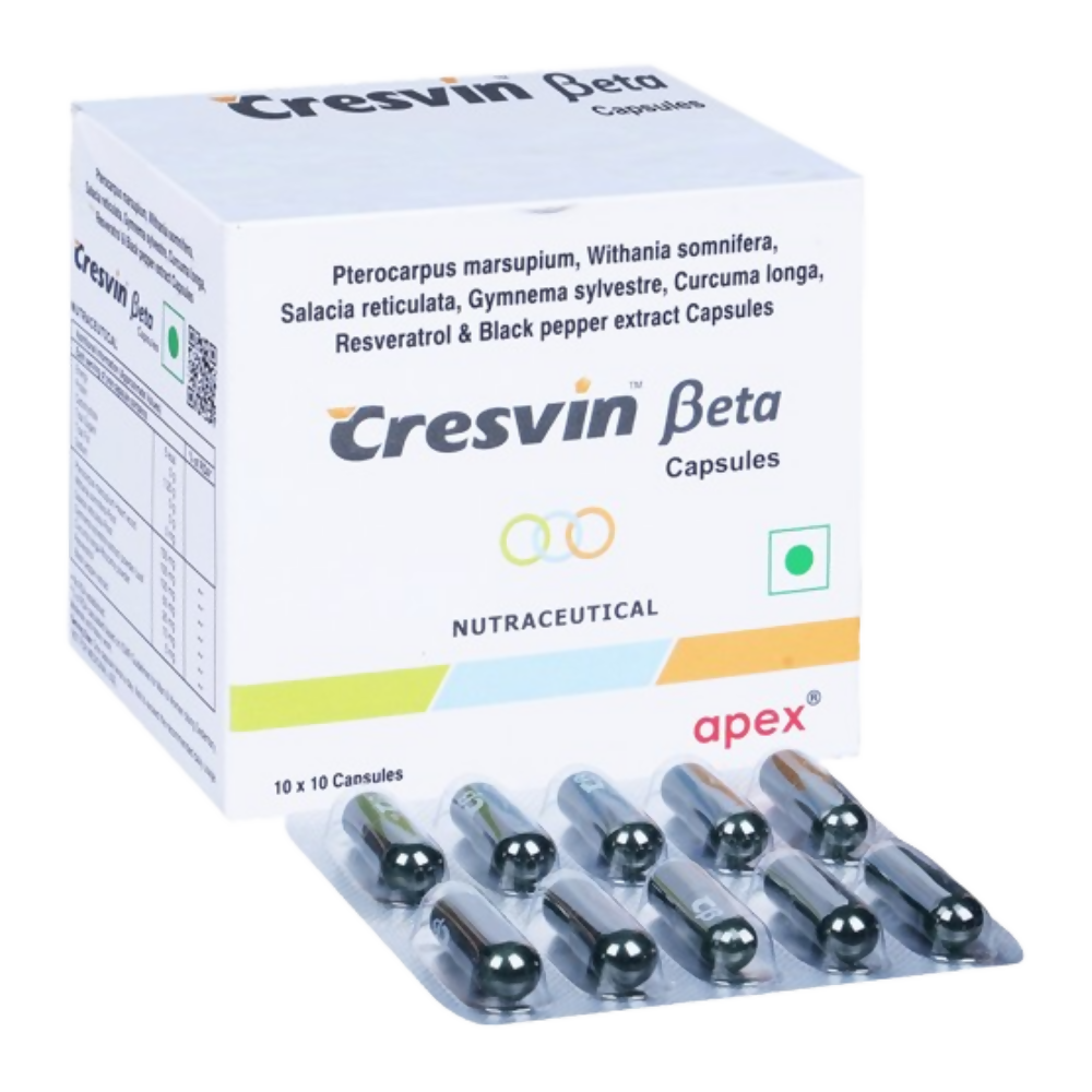 Apex Cresvin Beta Capsules | Swadesiicart