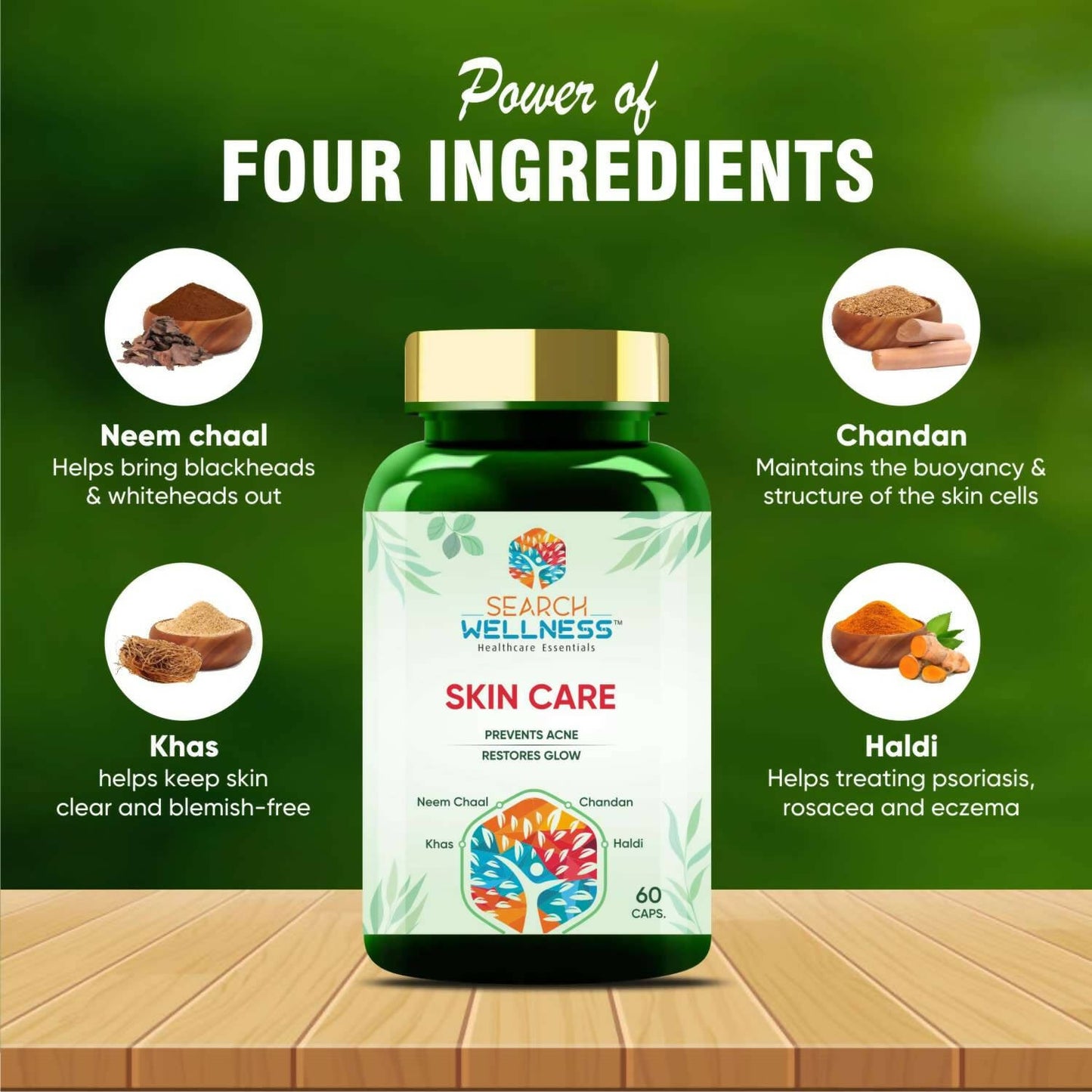 Search Wellness Skin Care Capsules - Swadesiicart