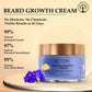 Ivory Natural Beard Growth Cream - Biotin Boosted Hair Follicle For New Hair Cycle | Swadesiicart