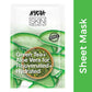 Nykaa Skin Secrets Exotic Indulgence Green Tea + Aloe Vera Sheet Mask For Hydrated Skin - Swadesiicart