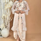 Morchari Women Hand Embroidery Crop Top-Light Peach - Swadesiicart