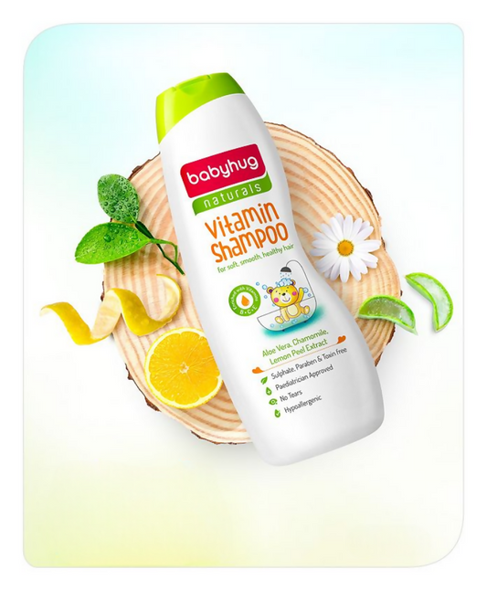 Babyhug Naturals Vitamin Shampoo - Swadesiicart