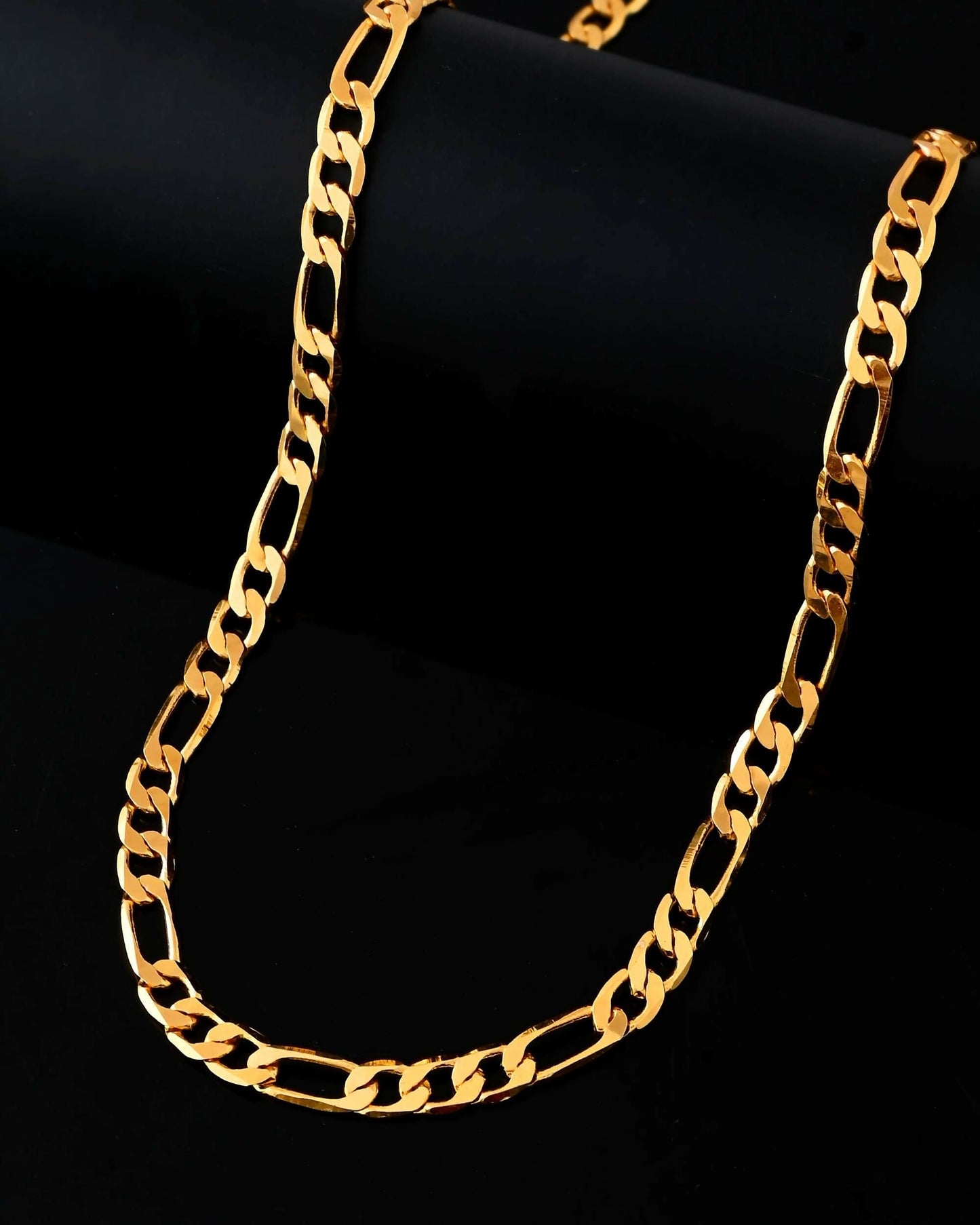 VOJ Gold-Polished Designer Chain For Men | Swadesiicart