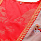 Ahalyaa Women's Traditional wear Ethnic Dress - Red | Swadesiicart