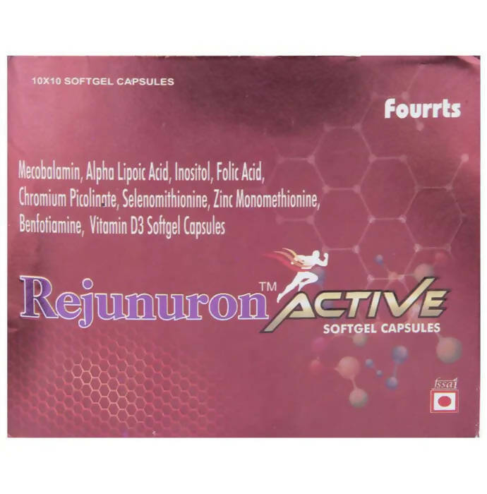 Fourrts Rejunuron Active Softgel Capsules - Swadesiicart
