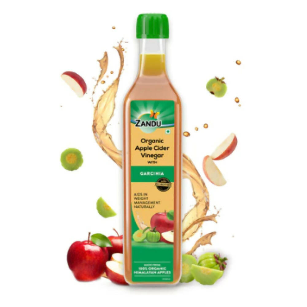 Zandu Organic Apple Cider Vinegar With Garcinia | Swadesiicart