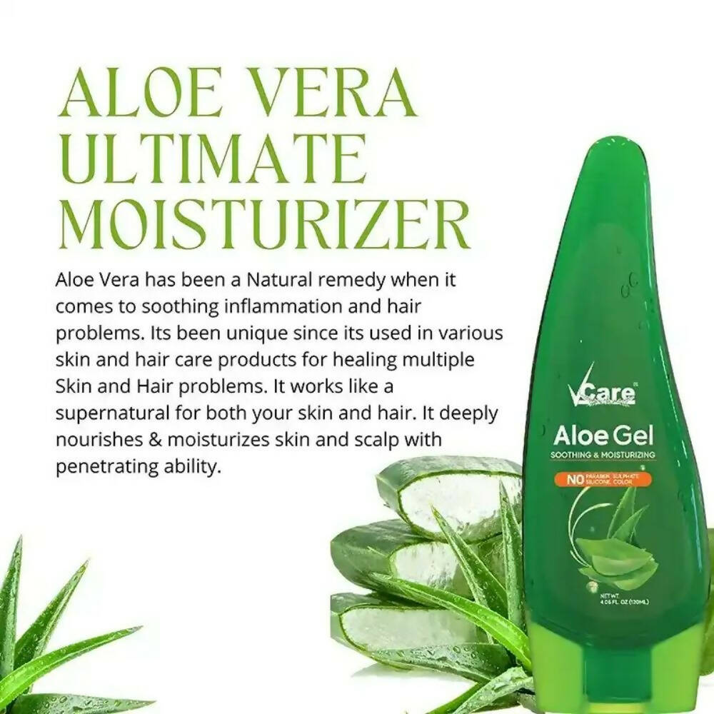 VCare Aloe Vera Gel - Swadesiicart