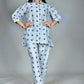 Morchari Digital Print Semi Muslin Co-Ord Set Top & Trouser-Multicolor - Swadesiicart