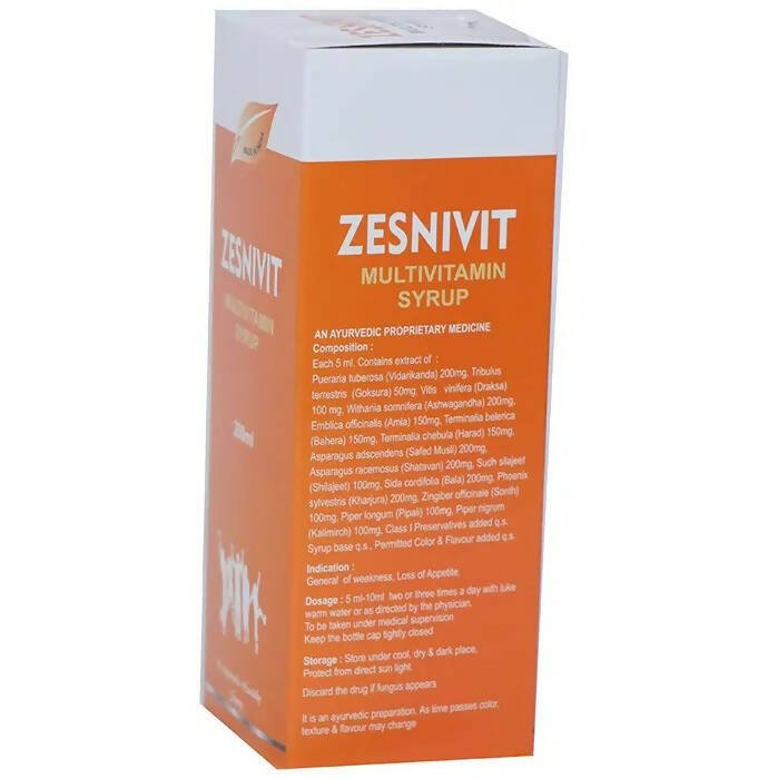 Alnavedic Zesnivit Multivitamin Syrup | Swadesiicart