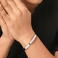 NVR Men's Silver Metal Interlock Kada Bracelet - NR Retail-NVR