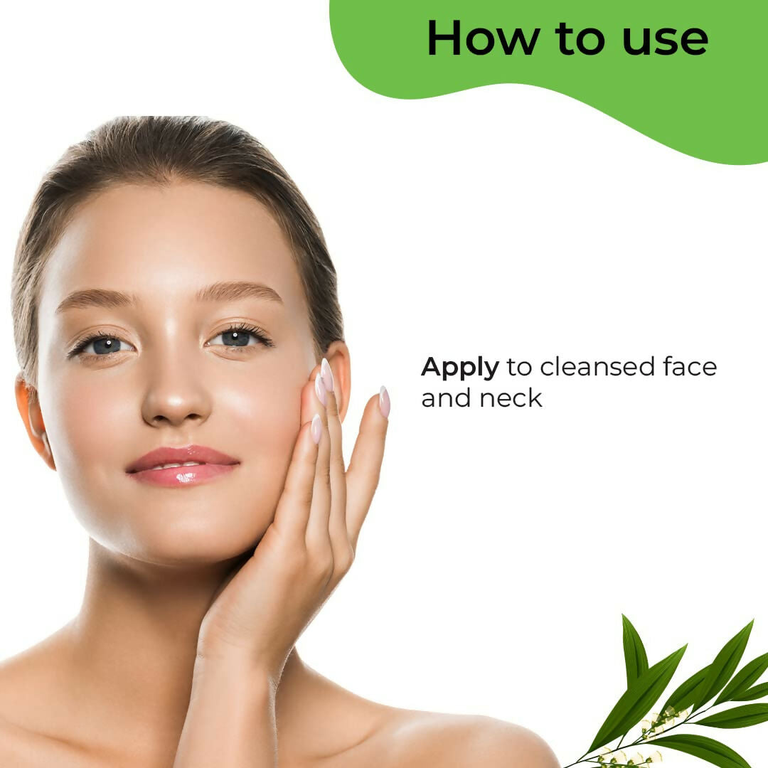 Pilgrim Australian Tea Tree Oil Free Face Moisturizer For Oily & Acne Prone Skin With Hyaluronic Acid & CICA - Swadesiicart