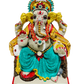 Eco-Friendly Ganesh Idol Small (Non-Toxic Colors) With Kumkum & Akshat | Swadesiicart