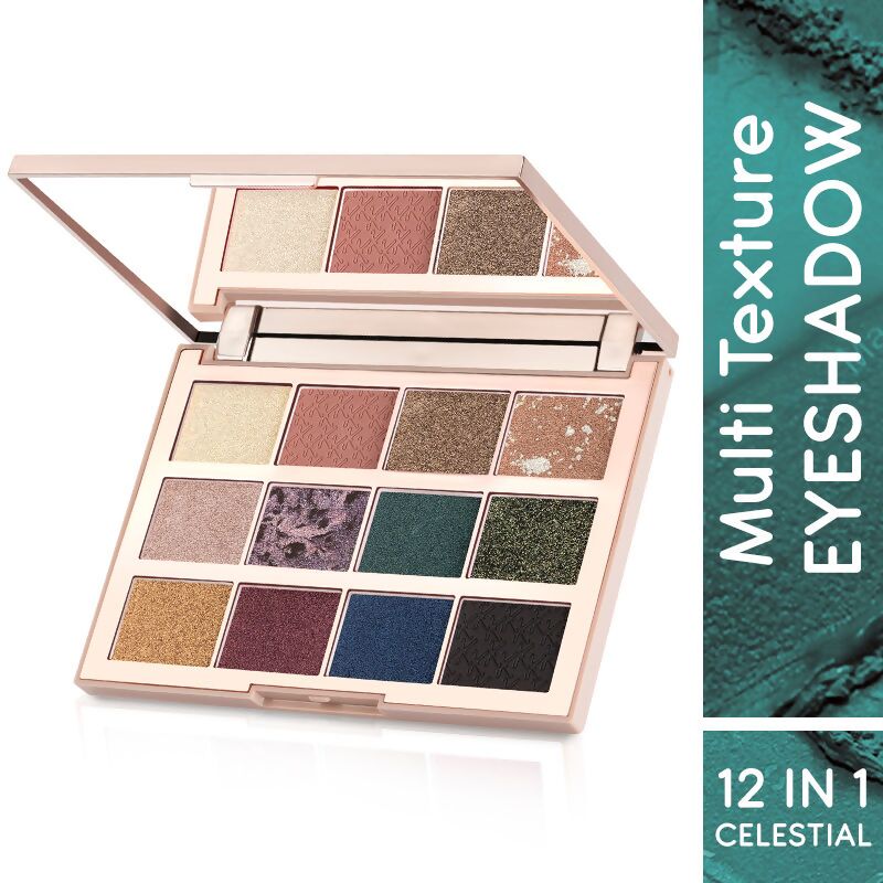 Kay Beauty By Katrina Kaif Multi Texture Eyeshadow Palette - Celestial | Swadesiicart