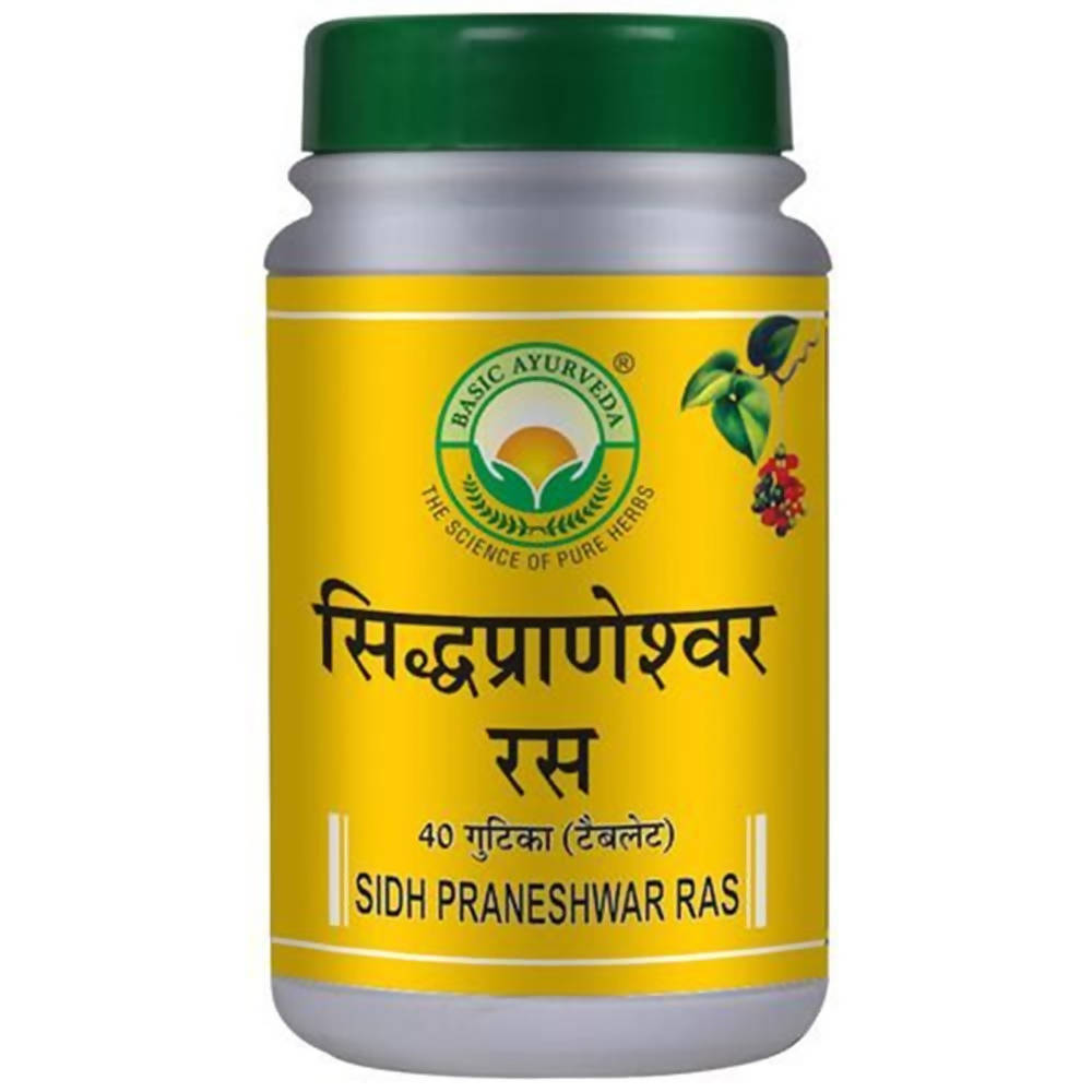 Basic Ayurveda Sidh Praneshwar Ras Tablets | Swadesiicart