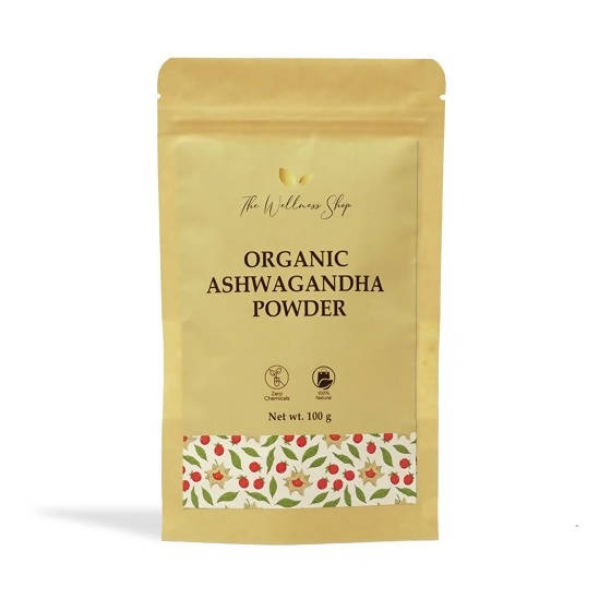 The Wellness Shop Organic Ashwagandha Powder | Swadesiicart