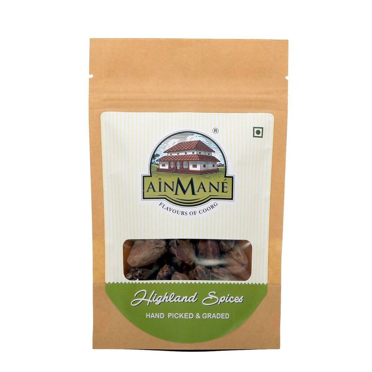 Ainmane Pungent Flavored Black Cardamom