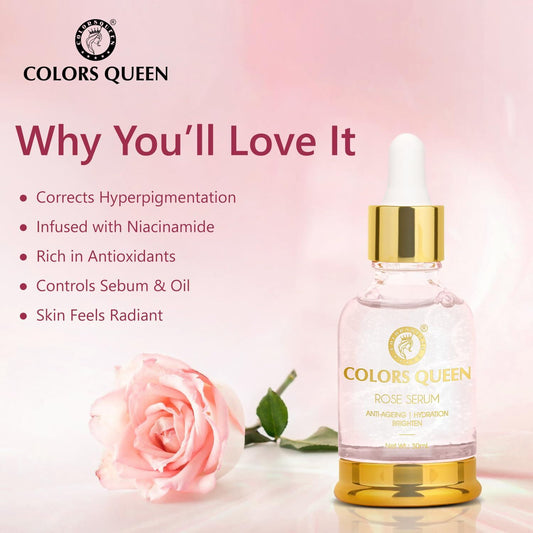 Colors Queen Rose Face Serum | Swadesiicart