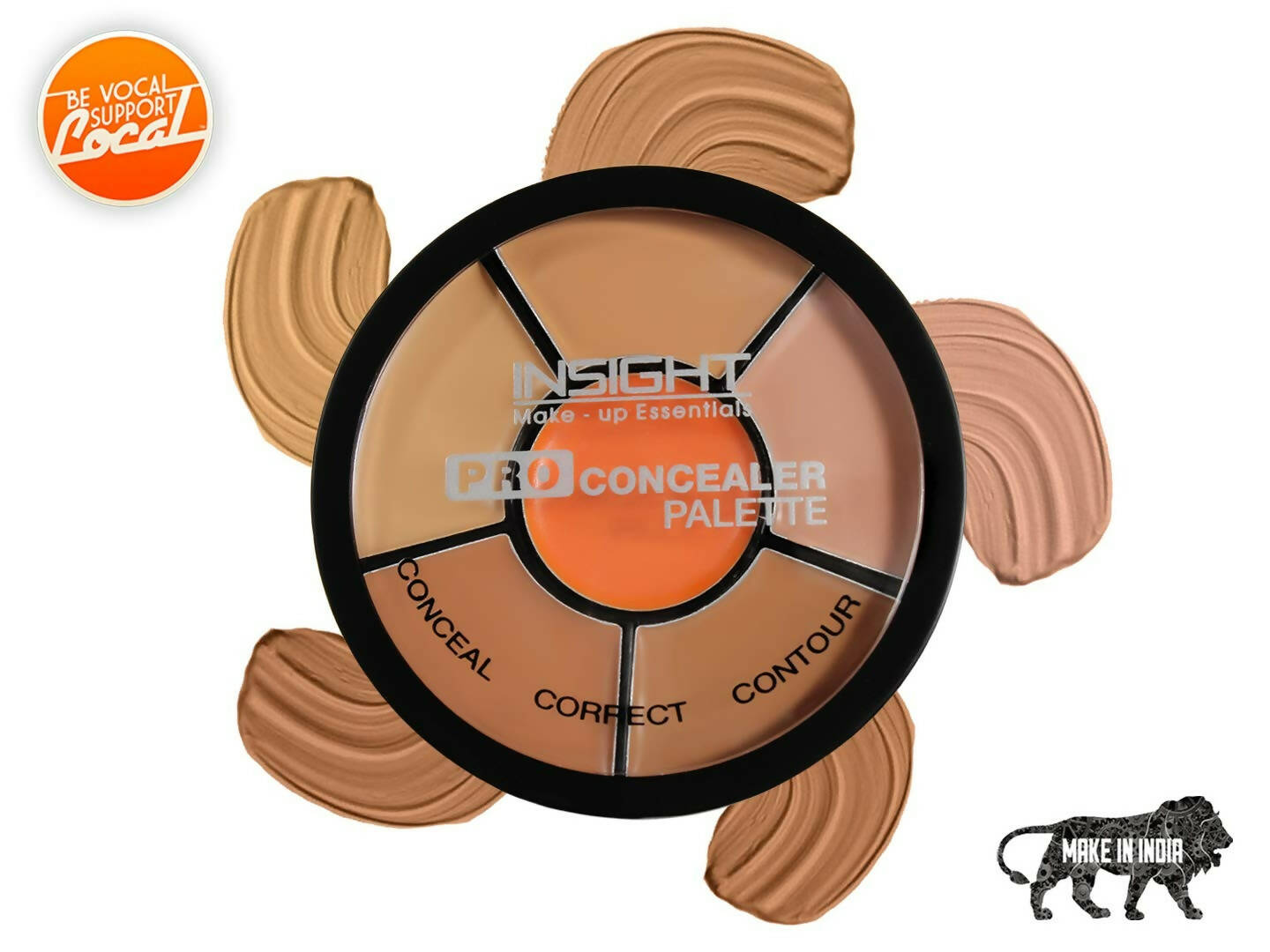 Insight Cosmetics Pro Concealer Palette-Concealer - Swadesiicart