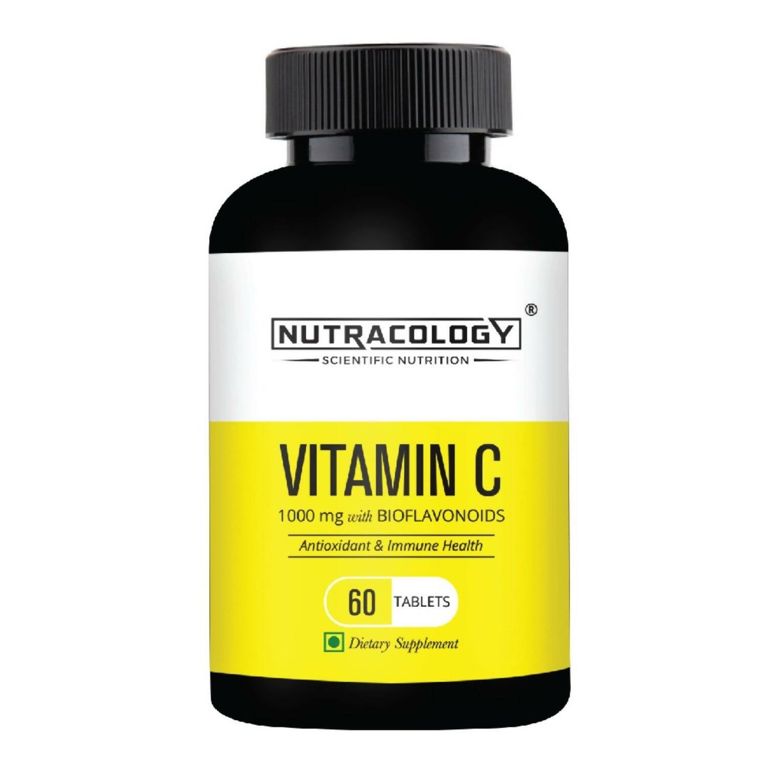 Nutracology Vitamin C 1000mg with Citrus Bioflavonoids for Immunity & Glowing Skin Tablets | Swadesiicart