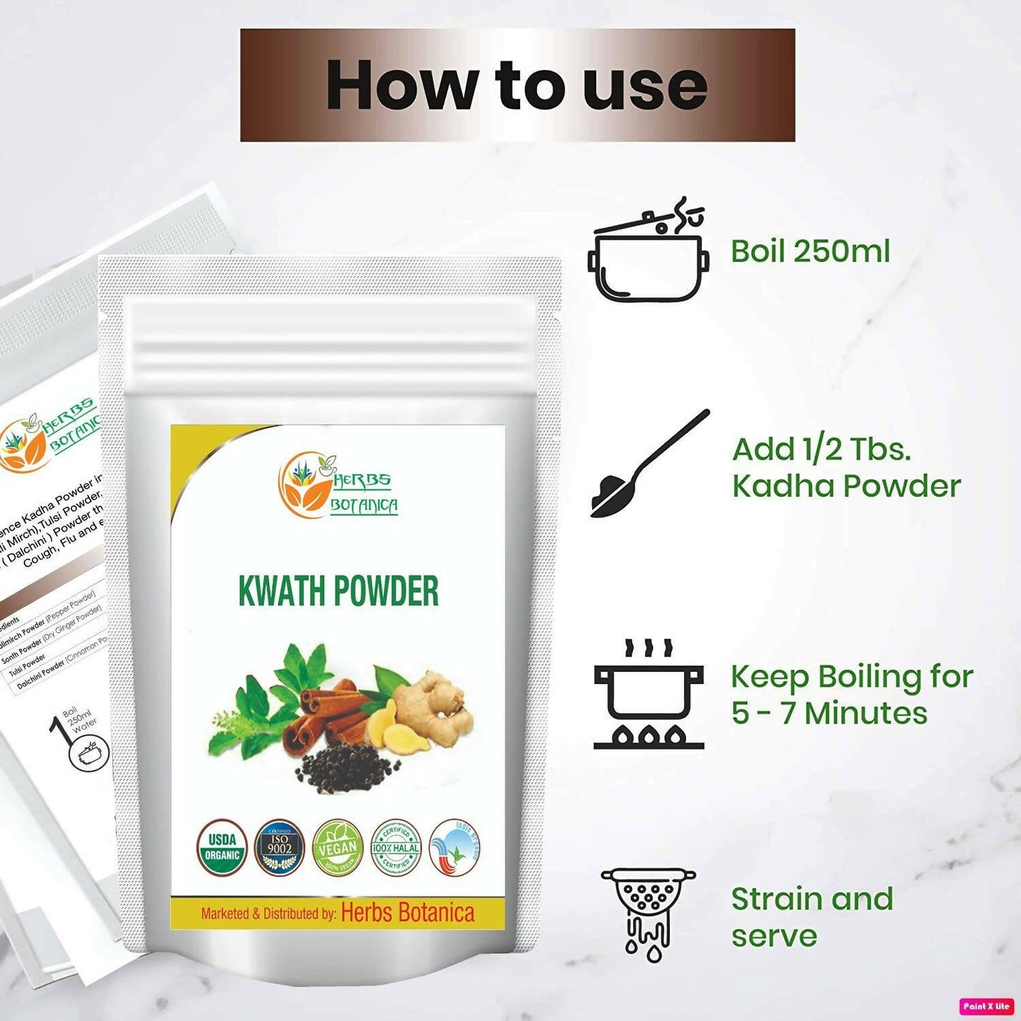 Herbs Botanica Kwath Powder | Swadesiicart