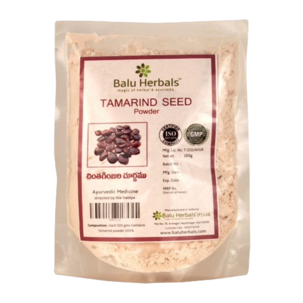 Balu Herbals Tamarind Seed (Chintha Ginjala) Powder - Balu Herbals