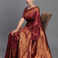 Shree Shyam Fashion Silk Maroon Saree