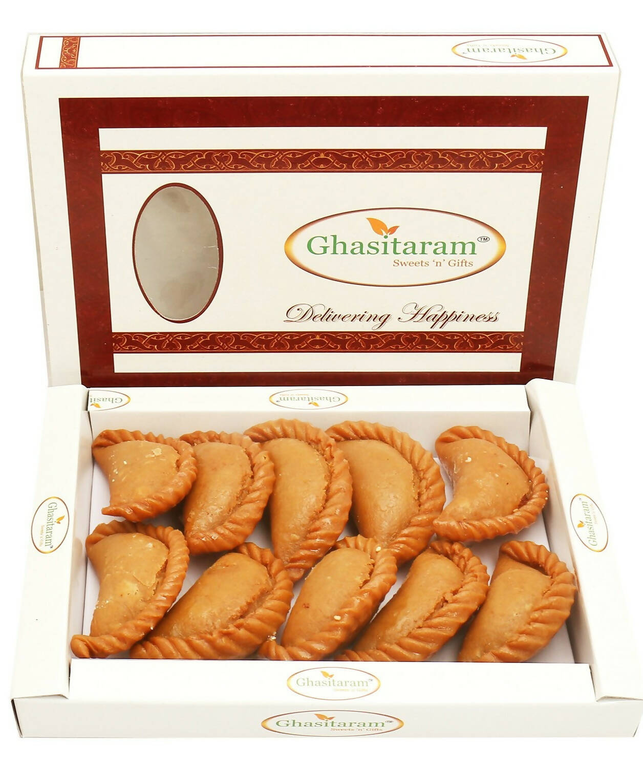 Ghasitaram Sugarfree Dry Sweet Gujiya | Swadesiicart