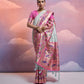 Vishnu Weaves Women's Sea-Green Paithani Silk Zari Woven Saree with Blouse - Swadesiicart