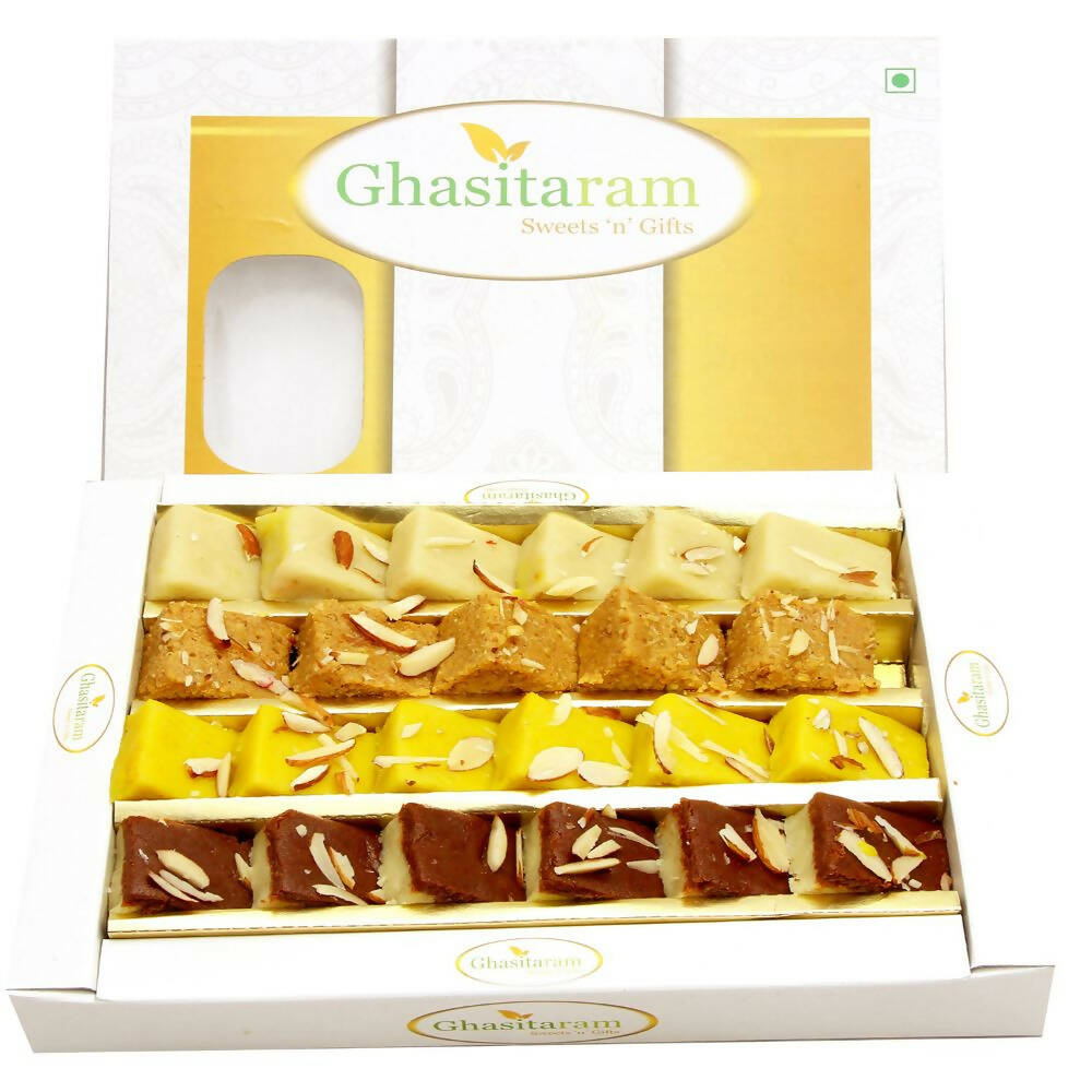 Ghasitaram Assorted Mawa Barfis | Swadesiicart