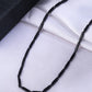 NVR Men's Black Metal Chain | Swadesiicart