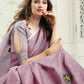 Shree Shyam Fashion Linen Light Purple Saree