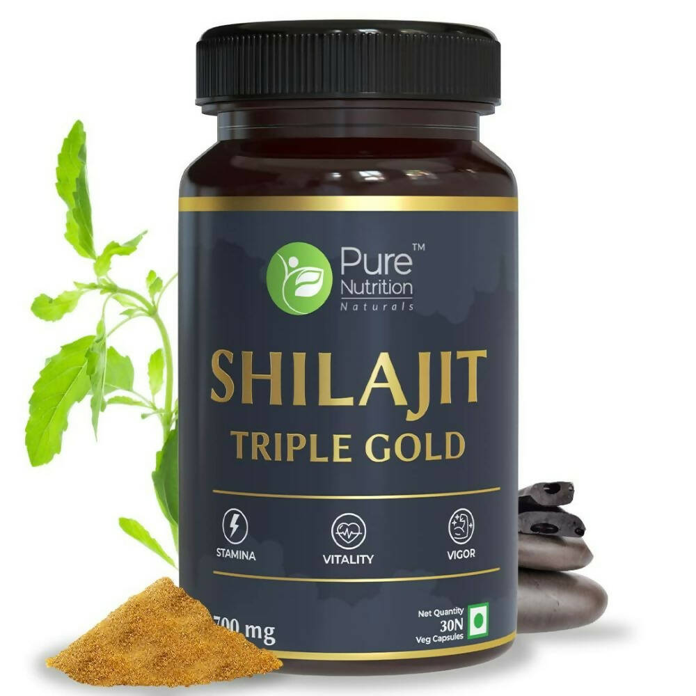 Pure Nutrition Naturals Sj Triple Gold Capsules - Swadesiicart
