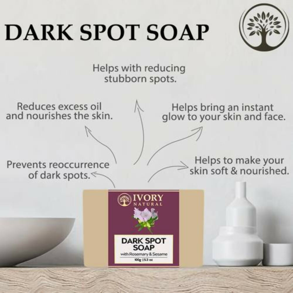 Ivory Natural Dark Spot Soap - Even Toned Skin With Soft Rich Skin | Swadesiicart