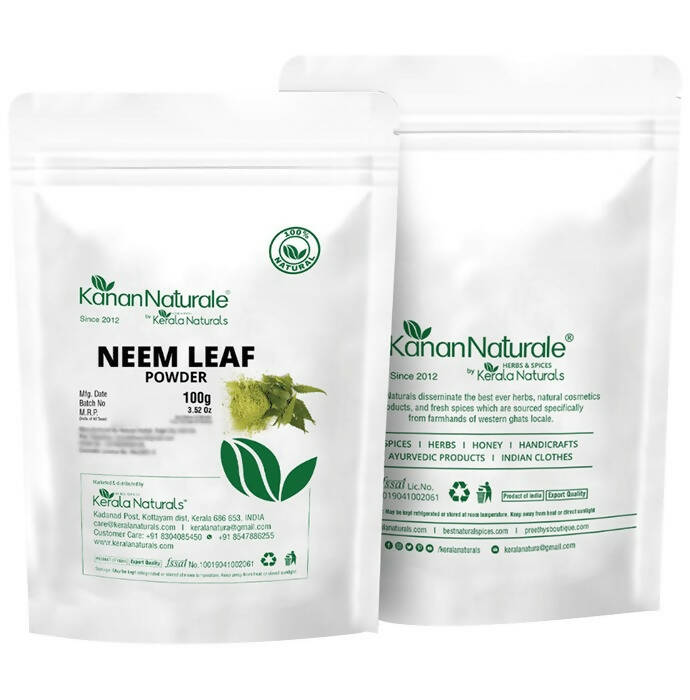 Kerala Naturals Neem Leaf Powder - Swadesiicart