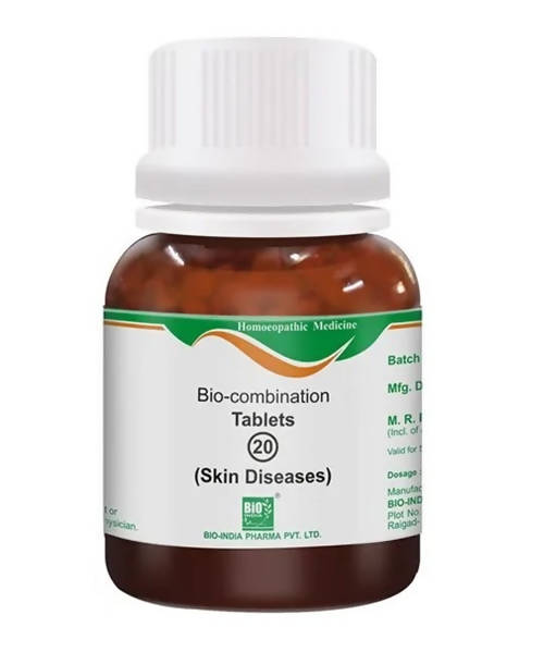 Bio India Homeopathy Bio-combination 20 Tablets | Swadesiicart