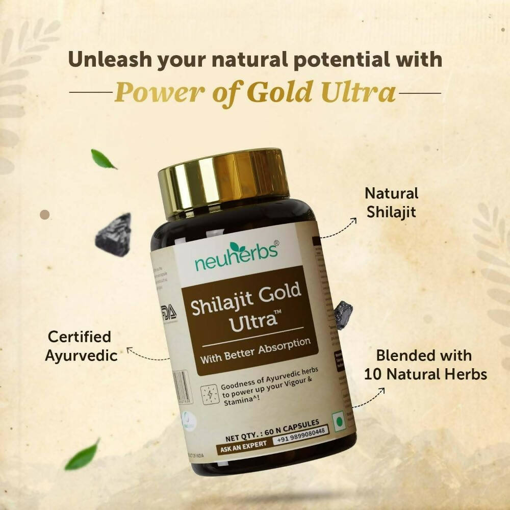 Neuherbs Sj Gold Ultra Capsules - Swadesiicart