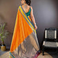 Joban Fashion Green Butti Banarasi Silk Sarees | Swadesiicart