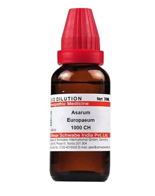 Dr. Willmar Schwabe India Asarum Europaeum Dilution | Swadesiicart