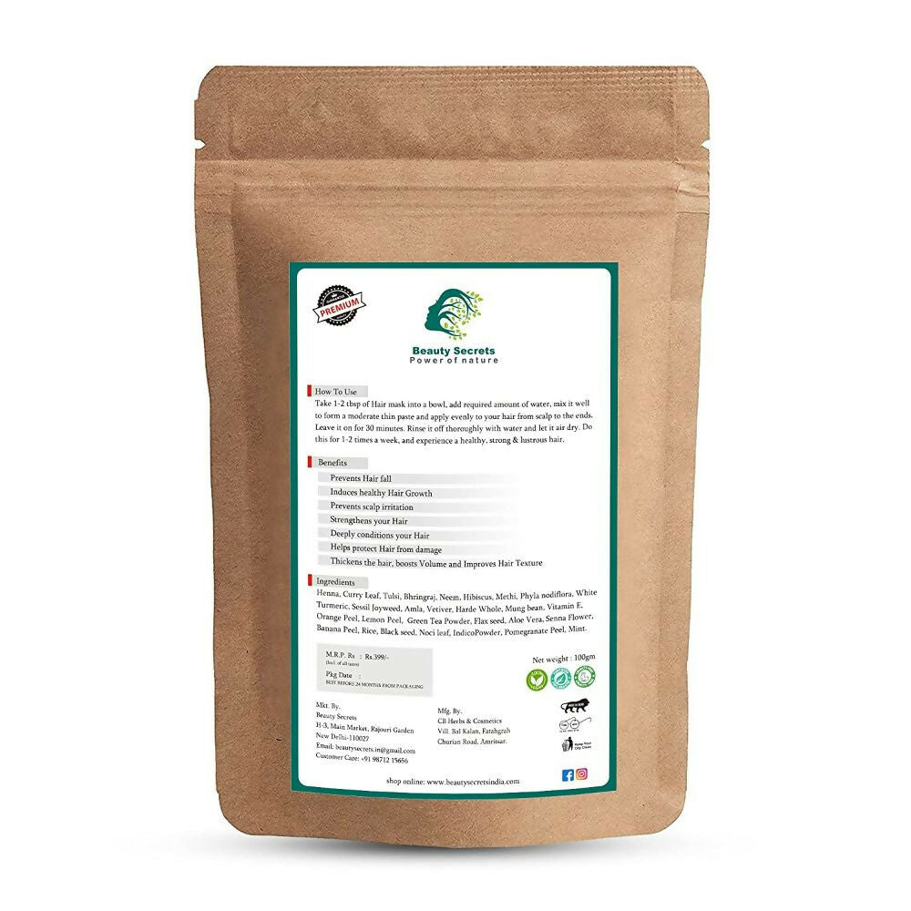 Beauty Secrets Ayurvedic Hair Mask - Swadesiicart