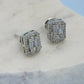 Silver Diamond Studs- Ruby Raang | Swadesiicart