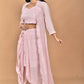 Morchari Women Hand Embroidery Crop Top-Pink - Swadesiicart
